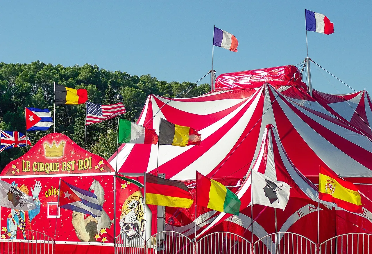 Circus tent